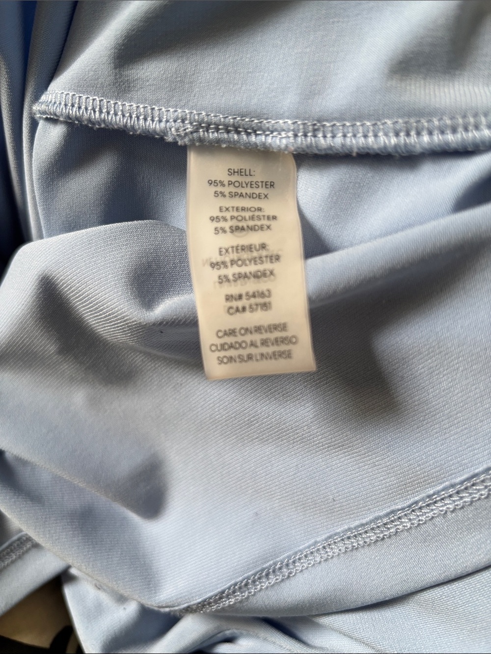 Light Blue Calvin Klein Top - Picture 4 of 4